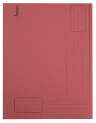 Office Depot Square Cut Manilla Folders Light Weight Manilla 180gsm A4 Red Pack of 100