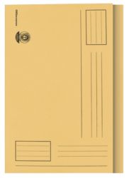 Office Depot Square Cut Manilla Folders Light Weight Manilla 180gsm A4 Yellow Pack of 100