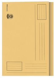 Office Depot Square Cut Manilla Folders Heavy Weight Manilla 285gsm Foolscap Yellow Pack of 100