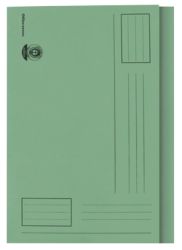 Office Depot Square Cut Manilla Folders Heavy Weight Manilla 285gsm Foolscap Green Pack of 100