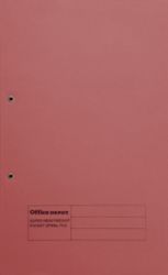 Office Depot Spring Coil Pocket Files Heavy Weight Manilla 285gsm Foolscap Red Pack of 25