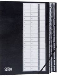 Office Depot 44 Part 1 31 Jan Dec Concertina Spine Hard Cover