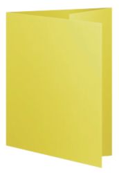 Office Depot One Flap 250gsm Yellow Folders Pack of 50