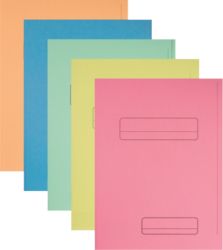 Office Depot Two Flap 250gsm Assorted Folders Pack of 50