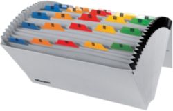 Office Depot A Z Heavy Duty Expanding File Foolscap Grey Each