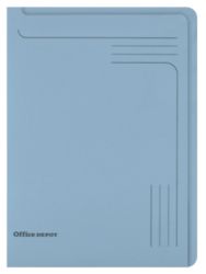 Office Depot Blue Slip Files Pack of 50