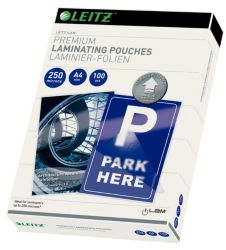 Leitz A4 250 Micron Lamination Pouches Pack 100