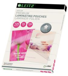 Leitz A4 125 Micron Lamination Pouches Pack 100