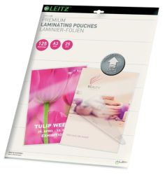 Leitz A3 125 Micron Lamination Pouches Pack 25