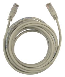 NEWLink LN216 UTP RJ 45 CAT5 Patch Lead Network Cable 1 Metre Grey