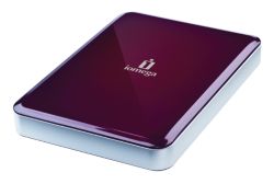 Iomega 25 inches eGo Portable 500GB Hard Drive Red 