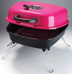 Portable Pink BBQ 