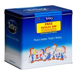 Tetley Tea 440 pack with free caddy