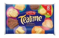 Crawfords Tea Time Assortment Biscuits 275g
