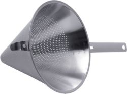 Genware Conical Strainer Stainless Steel 6 3 4 inch