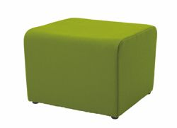 Liffey square reception seating soft lime green