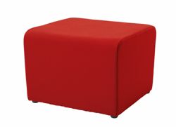 Liffey square reception seating hot red