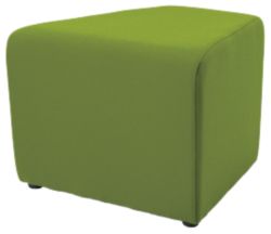 Liffey segment reception seating soft lime green