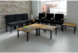 Integra waiting room chair without arms black