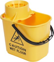Professional Mop Bucket Yellow 15L