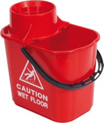 Professional Mop Bucket Red 15L