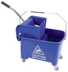 Mop bucket and wringer Blue