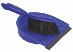 Professional Dustpan and brush set Blue