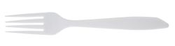 Plastico Sunlite Fork White Pack 100