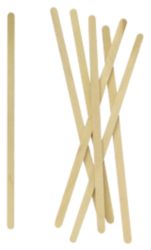 Plastico Wooden Teastirrer 140mm Box 1000