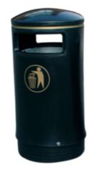 Slingsby Hooded Top Outdoor Bin Victorian 75l