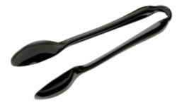 Remmerco Sabert Plastic Tongs Black 270mm Pack of 5