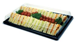Remmerco Sandwich Platter Large Black 470 x 315 x 15mm