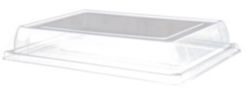Remmerco Dome Lid for Large Black Sandwich Platter 475 x 320 x 58mm