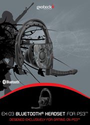 EX 03 Wireless Bluetooth Headset PS3