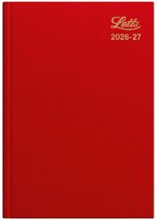 Letts Academic A5 Week to View 15 Month Diary 2013 2014 Red