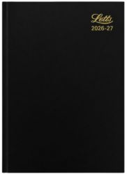 Letts Academic A5 Week to View 15 Month Diary 2013 2014 Black