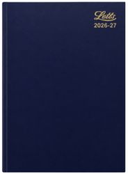 Letts Academic A4 Week to View diary 2013 2014 Blue