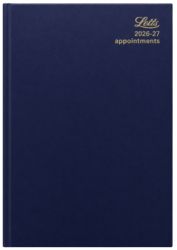 Letts Academic A4 Day to a Page Appointments diary 2013 2014 Blue