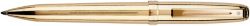 Prelude Ballpoint Pen Fluted 22K Gold Plate featuring 22K Gold Trim
