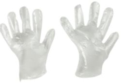 Pal International HDPE Gloves Large 