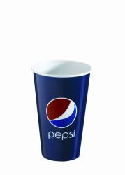 Huhtamaki Pepsi Cups 16oz DP Pack 100
