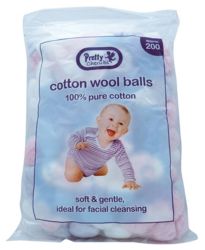 Cotton Wool Balls Pack of 200