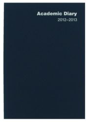 niceday Academic A5 two pages per day diary 2012 2013