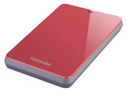 Toshiba 25 StorE Canvio 500GB Hard Drive Red