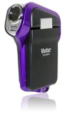 Vivitar DVR950 HD 10MP Digital Waterproof Camcorder Purple 