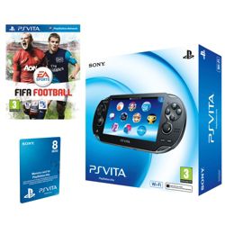 PS Vita Sony Playstation Vita Wi Fi with FIFA Football and 8GB Memory Card 