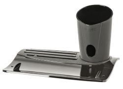 LEITZ Allura Organiser Tray and Pen Pot Black