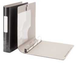 Leitz Active Bebop 4 D Ring Polypropylene Ringbinder 30mm Black