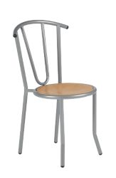Cafe Four Leg Chair Beech Effect Pack Of 2