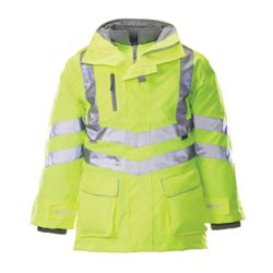Alexandra Hi Vis Hi Viz High Visibility 7 in 1 coat size L